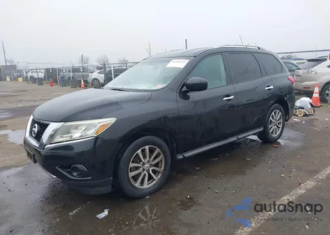 2016 Nissan Pathfinder 2.5 S from USA, damaged, VIN 5N1AR2MM1GC650284